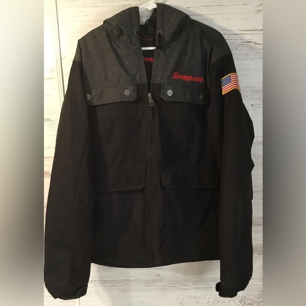 SNAP-ON TOOLS Hooded Men’s Jacket Insulated 100th Anniversary Size Large